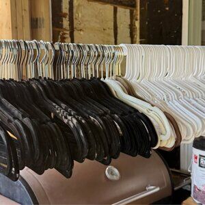 Lot of assorted hangers